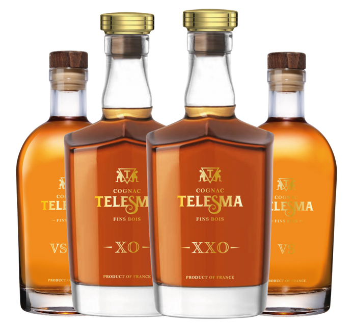 cognac, best, telesma, meilleur, france, nouveau, secret arts of spirits, gold, xo, xxo, vs, vsop